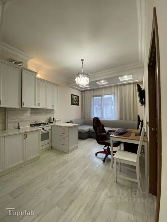 1-к кв. Кабардино-Балкария, Нальчик ул. Чернышевского (41.5 м) - Фото 1