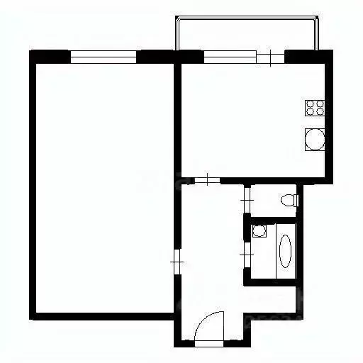 1-к кв. Воронежская область, Воронеж ул. Мордасовой, 9а (40.0 м) - Фото 2