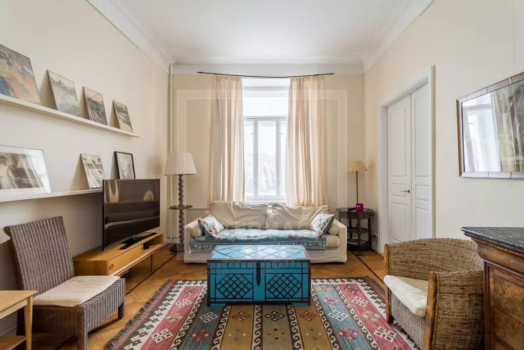 3-к кв. Москва Большой Спасоглинищевский пер., 6/1 (115.0 м) - Фото 1