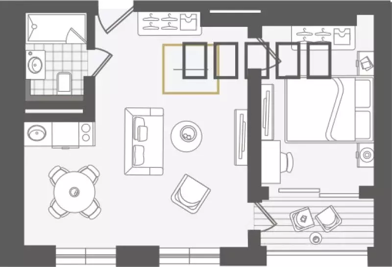 2-к кв. Краснодарский край, Сочи Адлер жилрайон, Курортный Городок ... - Фото 1