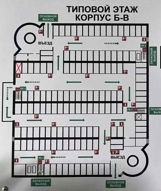 Гараж в Москва Осенняя ул., 17К1 (21 м) - Фото 1