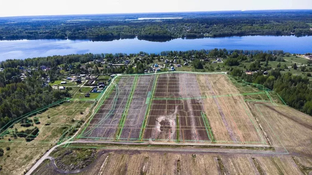 Участок в Ленинградская область, Приозерский район, Красноозерное ... - Фото 2