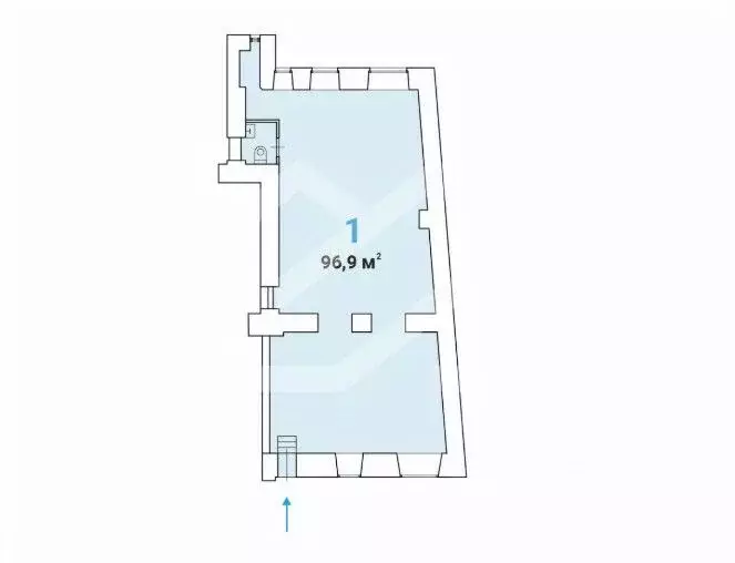 Помещение свободного назначения в Москва Малая Бронная ул., 4 (97 м) - Фото 2