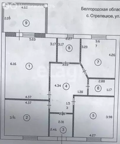 Дом в село Стрелецкое, микрорайон Стрелецкое-43, улица Виноградова ... - Фото 1