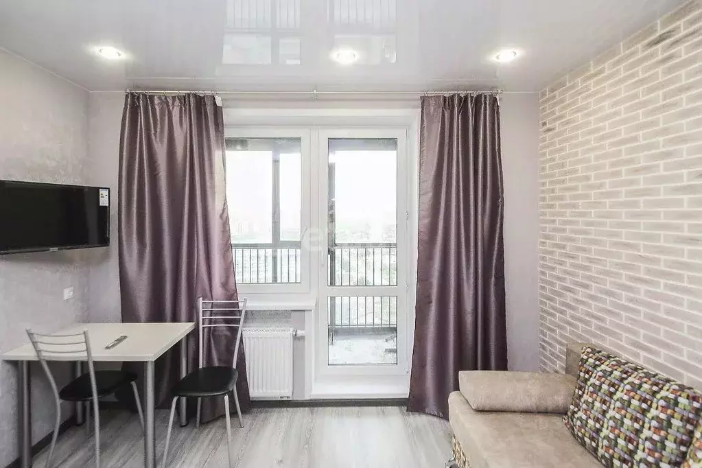 Студия Тюменская область, Тюмень ул. Тальниковая, 3 (21.3 м) - Фото 2