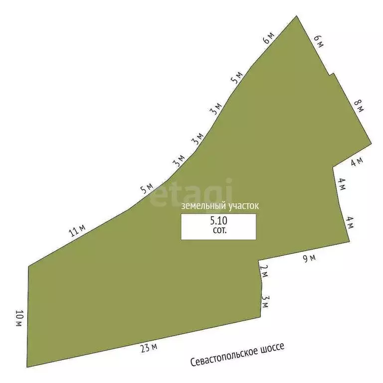 Участок в Кореиз, Севастопольское шоссе (5.1 м) - Фото 0