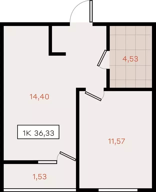 1-комнатная квартира: Динской район, Южно-Кубанское сельское ... - Фото 2