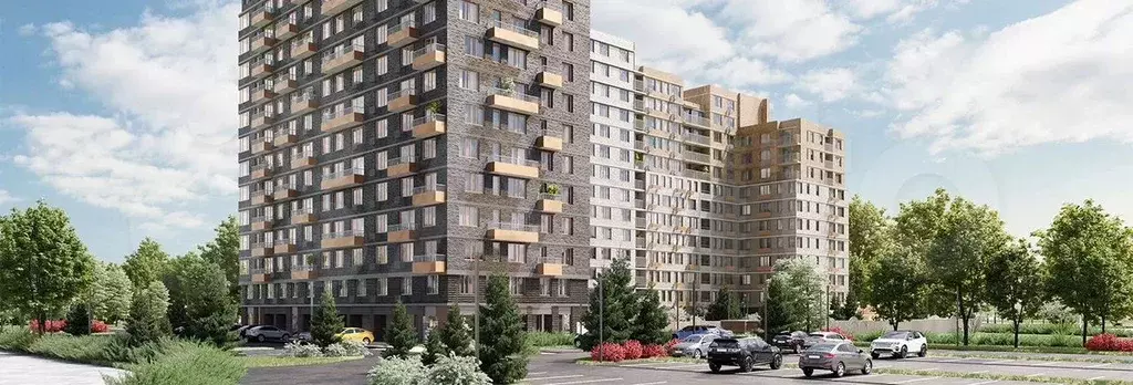 Квартира-студия, 24,6 м, 5/16 эт. - Фото 0