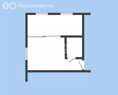 1-комнатная квартира: Губкин, улица Кирова, 32 (29.3 м) - Фото 2