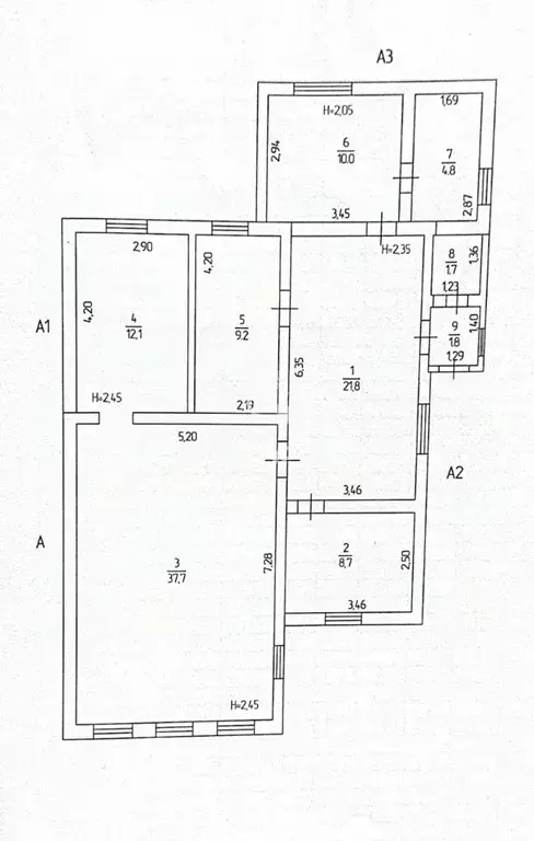 Дом в Оренбургская область, Орск пос. Мостострой, ул. Пензенская, 16 ... - Фото 2