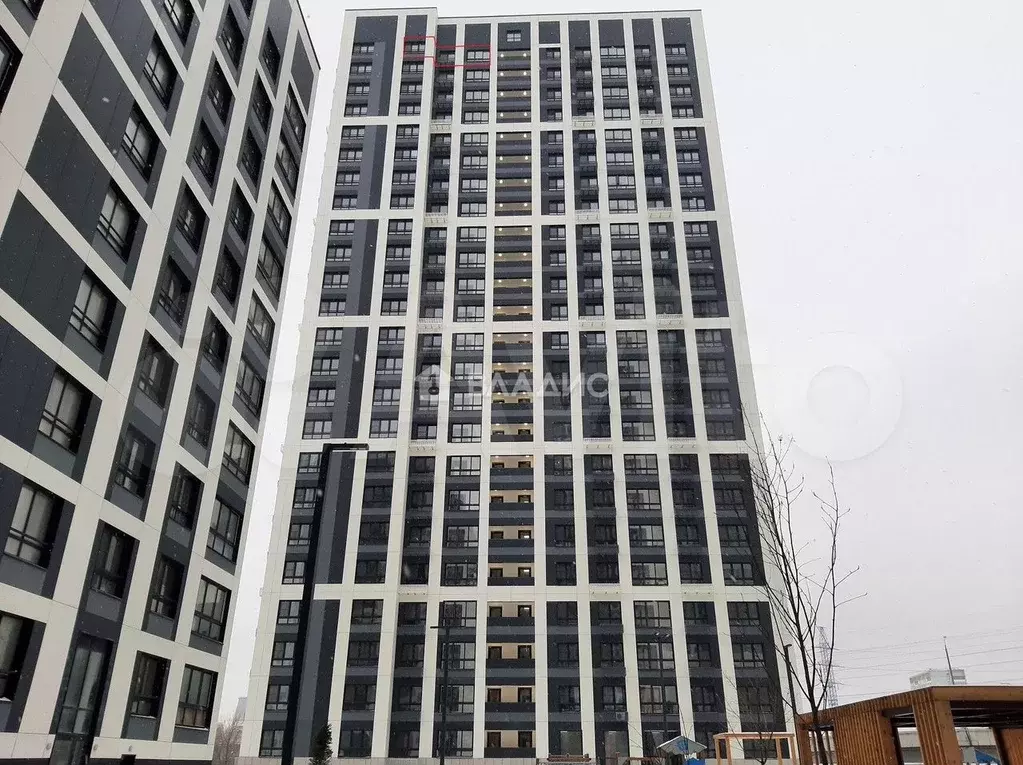2-к. квартира, 64,1 м, 25/25 эт. - Фото 1