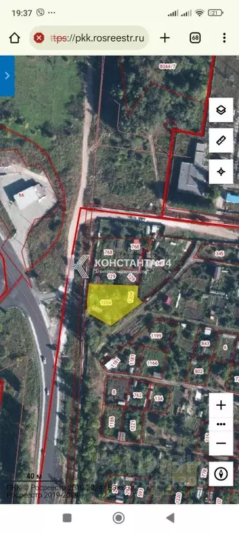 Участок в Челябинская область, Миасс Маяк СНТ, 9 (8.62 сот.) - Фото 2