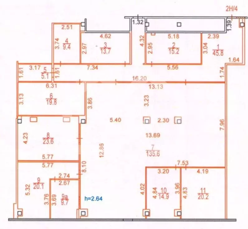 Офис в Москва Нижняя Красносельская ул., 35С64 (333 м) - Фото 1