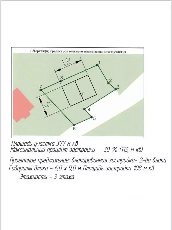 Участок в Вологодская область, Шексна рп, Шексна Южная мкр  (3.0 сот.) - Фото 1