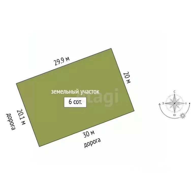 Участок в Крым, Симферопольский район, Николаевское с/пос, с. Тепловка ... - Фото 2