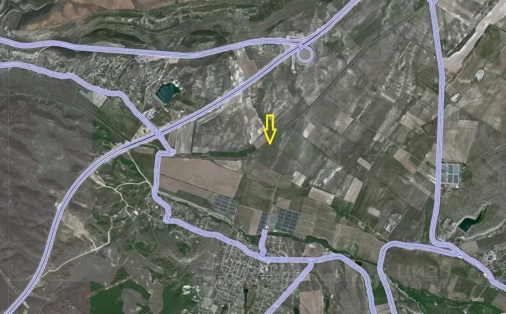 Участок в Крым, Бахчисарайский район, Красномакское с/пос, с. Холмовка ... - Фото 2