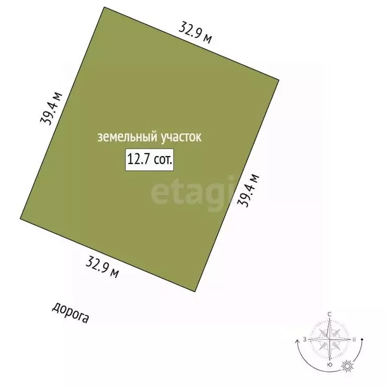 Участок в Забайкальский край, Чита Кутузовка ДНТ, 46 (12.0 сот.) - Фото 1