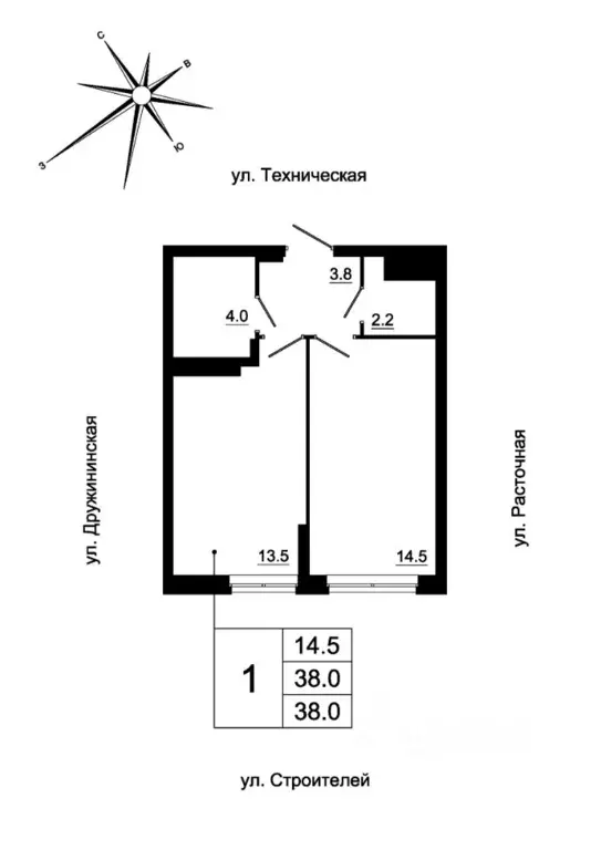 1-к кв. Свердловская область, Екатеринбург Сортировочный жилрайон, ... - Фото 1