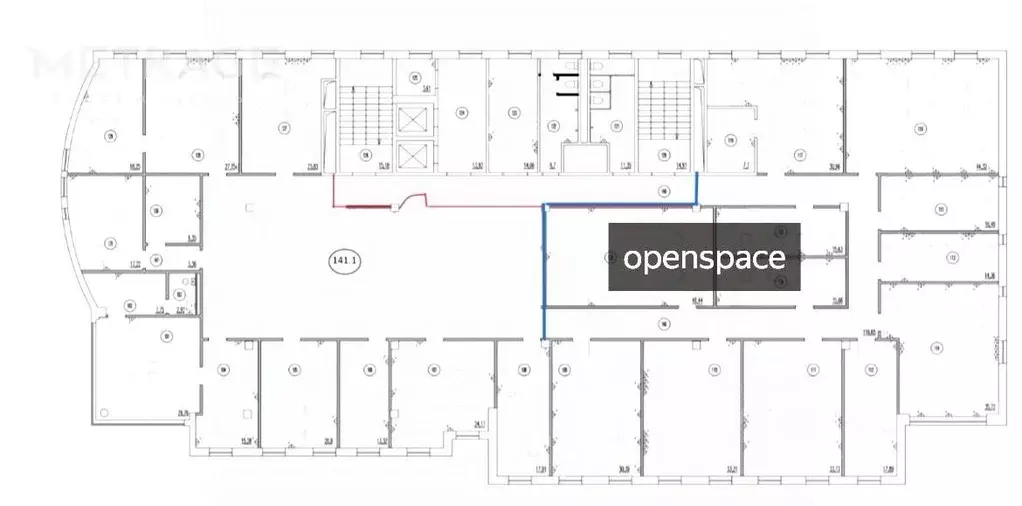 Офис в Москва ул. Бахрушина, 32С1 (425 м) - Фото 1