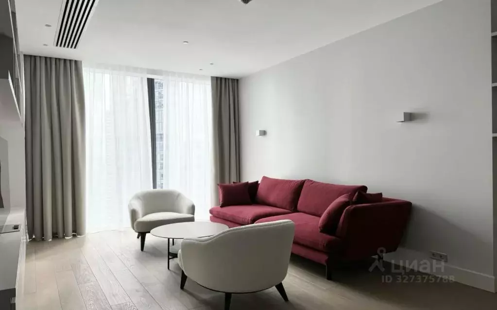 1-к кв. Москва 1-й Красногвардейский проезд, 22с2 (61.8 м) - Фото 2