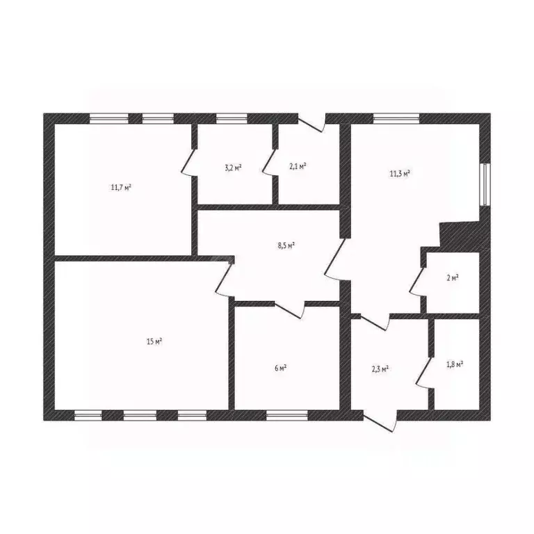 Дом в Белгородская область, Валуйки ул. Титова, 2 (64 м) - Фото 1