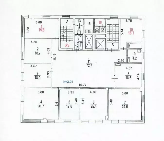 Офис в Москва 2-я Брестская ул., 30 (287 м) - Фото 1