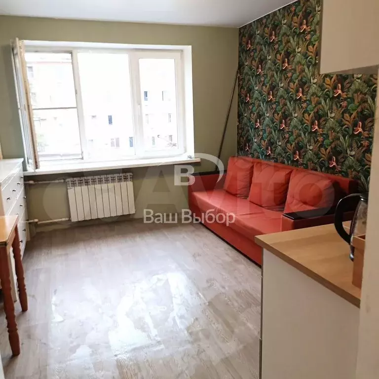 1-к. квартира, 18 м, 3/5 эт. - Фото 1