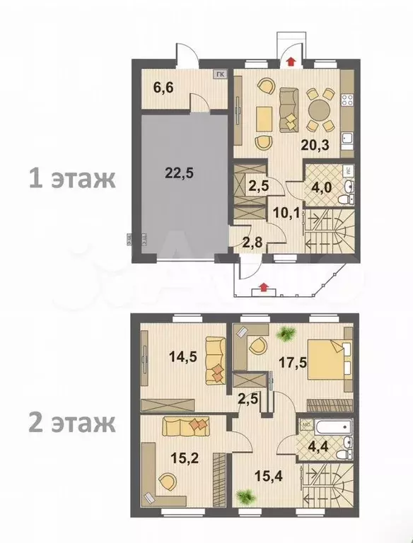Таунхаус 138 м на участке 5,8 сот. - Фото 0
