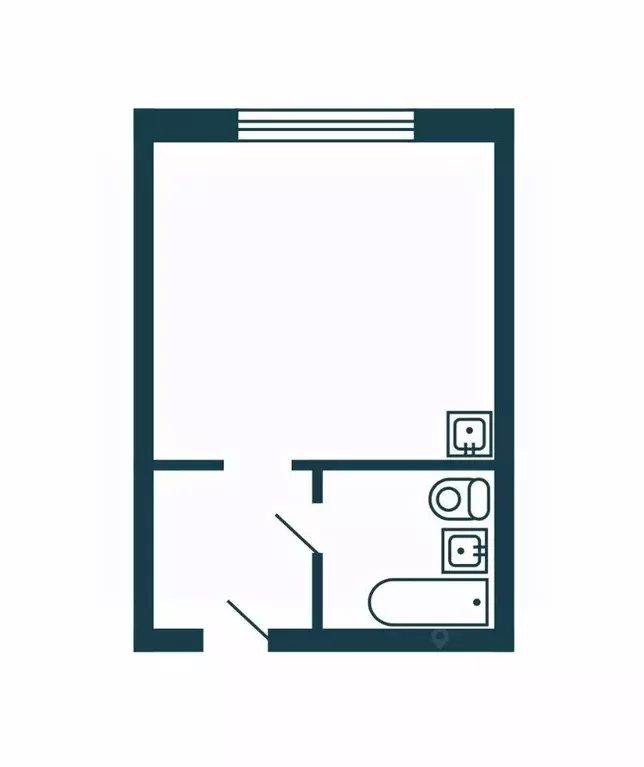 Студия Новосибирская область, Новосибирск ул. Коминтерна, 89 (23.9 м) - Фото 2