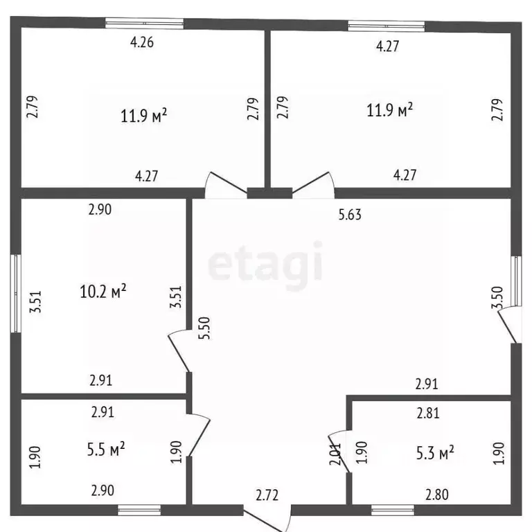 Дом в Севастополь Фрегат СТ,  (73 м) - Фото 2