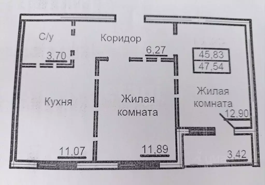 1-к кв. Оренбургская область, Оренбургский район, с. Нежинка ул. ... - Фото 2