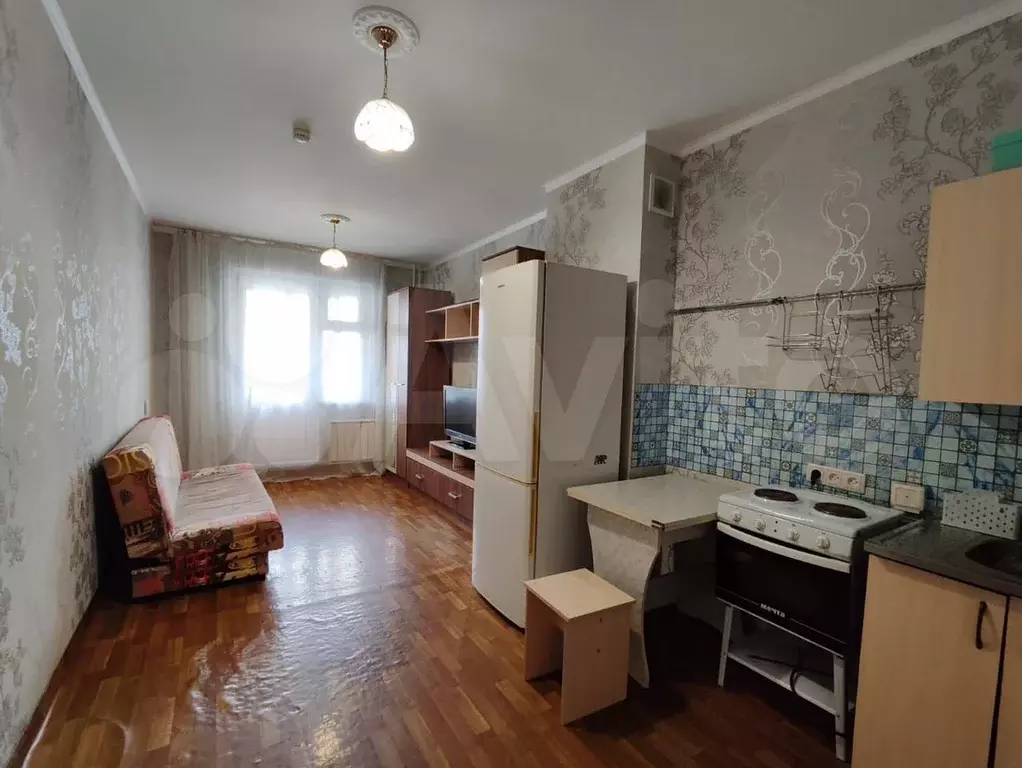 1-к. квартира, 34 м, 4/18 эт. - Фото 1