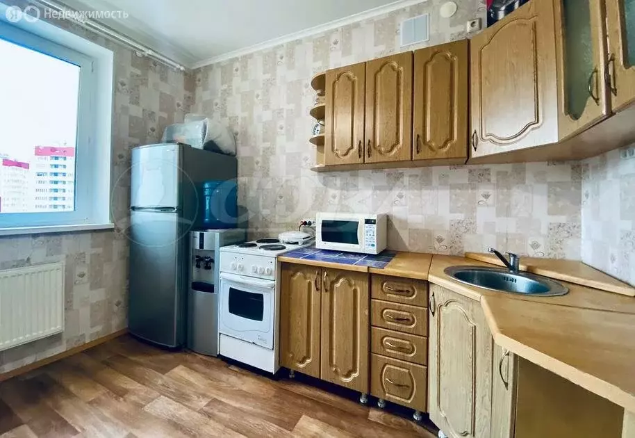Квартира-студия: Тюмень, улица Василия Гольцова, 2 (34.6 м) - Фото 1