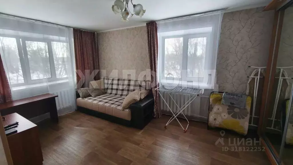 1-к кв. Новосибирская область, Обь ул. ЖКО Аэропорта, 1 (30.8 м) - Фото 0