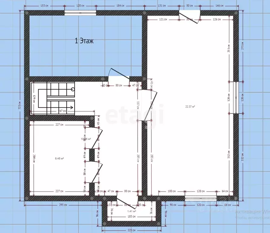 Дом в Татарстан, Лаишевский район, с. Сокуры ул. Первомайская, 4 (145 ... - Фото 2