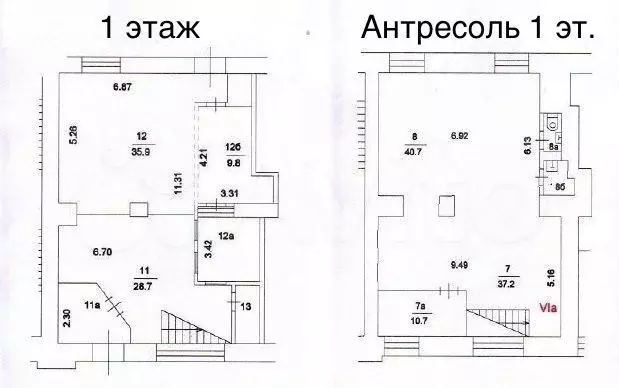 Аренда ПСН 184,0 м2 м. Красные Ворота в цао - Фото 0