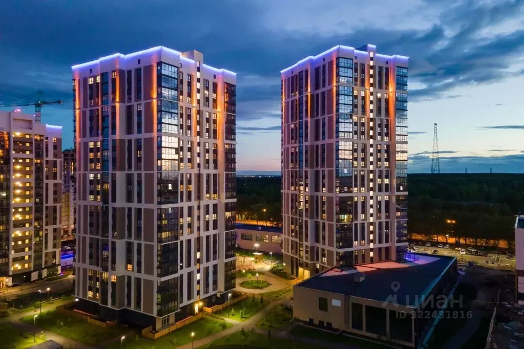 1-к кв. Свердловская область, Екатеринбург Эльмаш жилрайон, Изумрудный ... - Фото 2