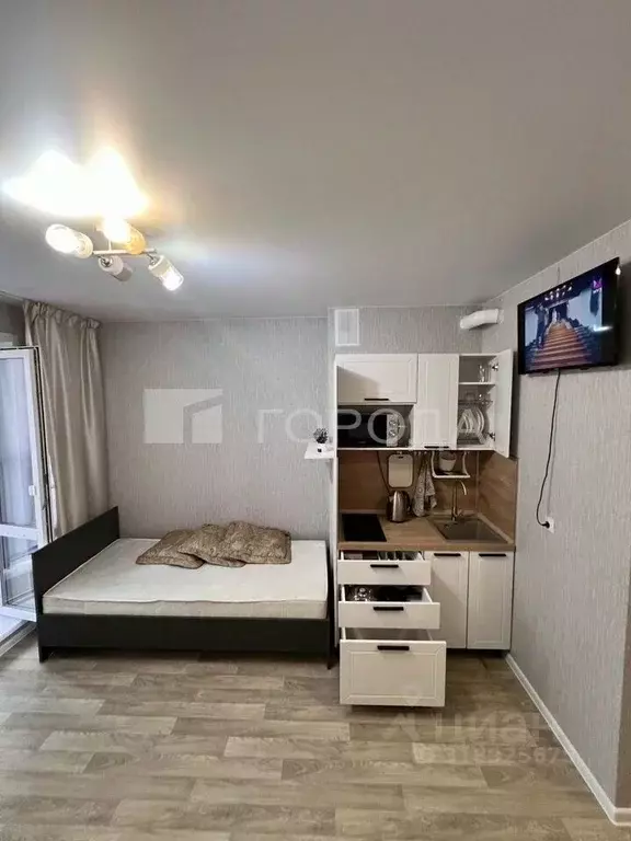Студия Новосибирская область, Новосибирск ул. Титова, 254/1 (20.0 м) - Фото 0
