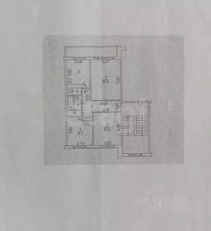 3-к кв. Пермский край, Березники Коммунистическая ул., 8 (59.4 м) - Фото 2