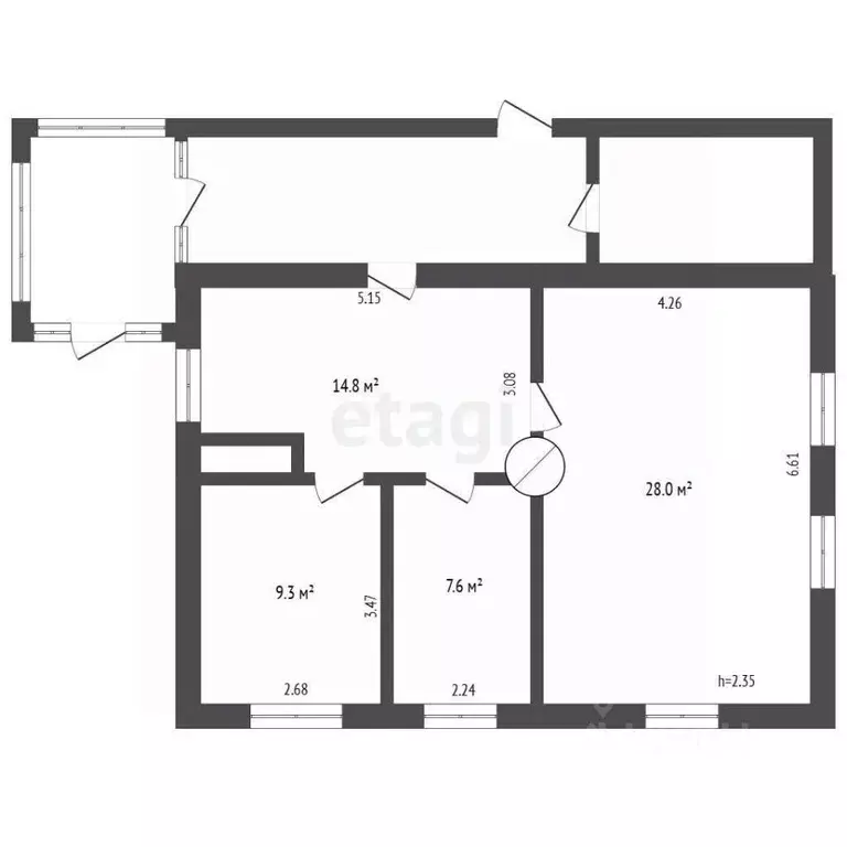 Дом в Псковская область, Порховский муниципальный округ, д. Подсевы  ... - Фото 2