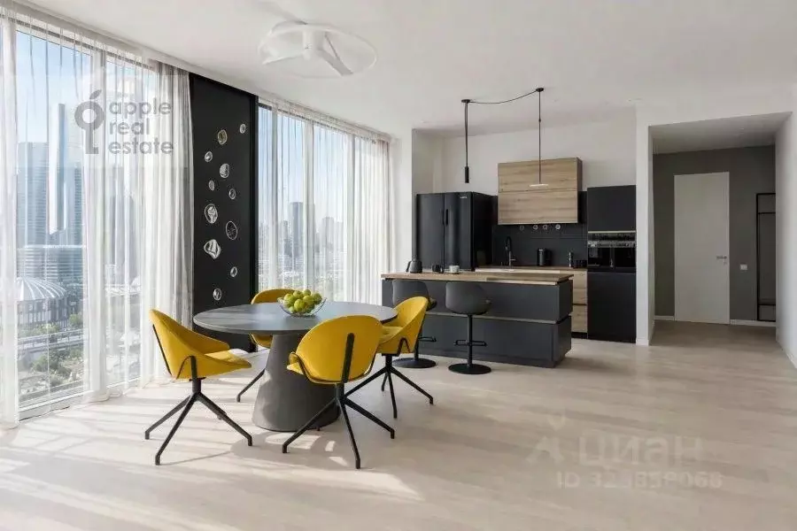 4-к кв. Москва Краснопресненская наб., 14Ак2 (127.0 м) - Фото 1