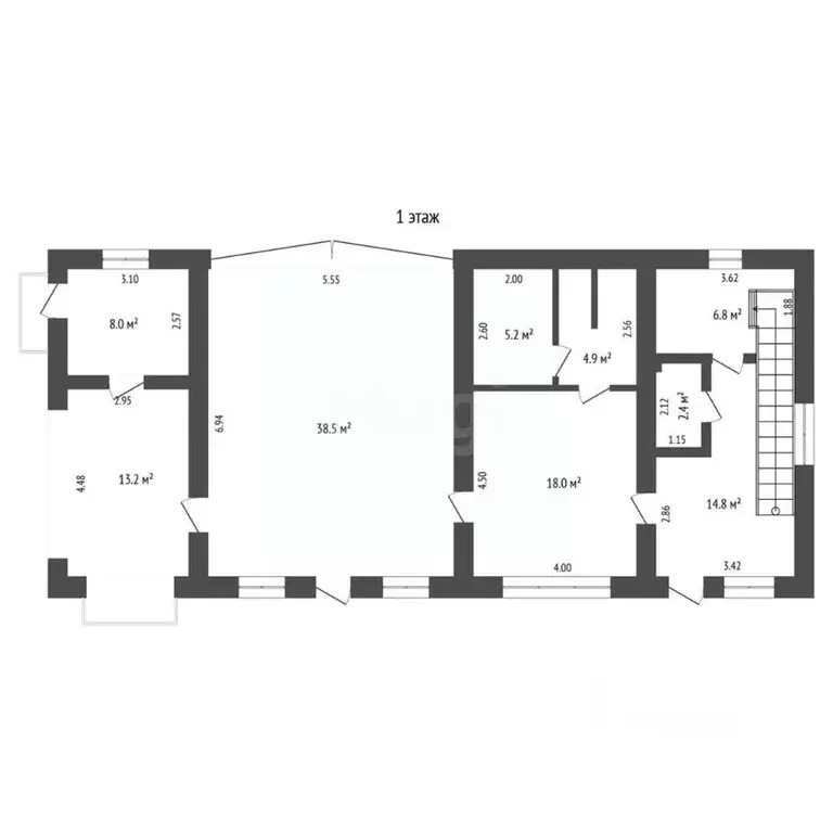 Дом в Омская область, Омский район муниципальный округ, с. Красноярка ... - Фото 2