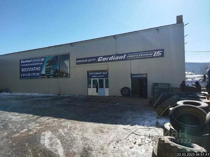 Склад в Иркутская область, Усть-Кут Заречная ул., 45Б (584 м) - Фото 1