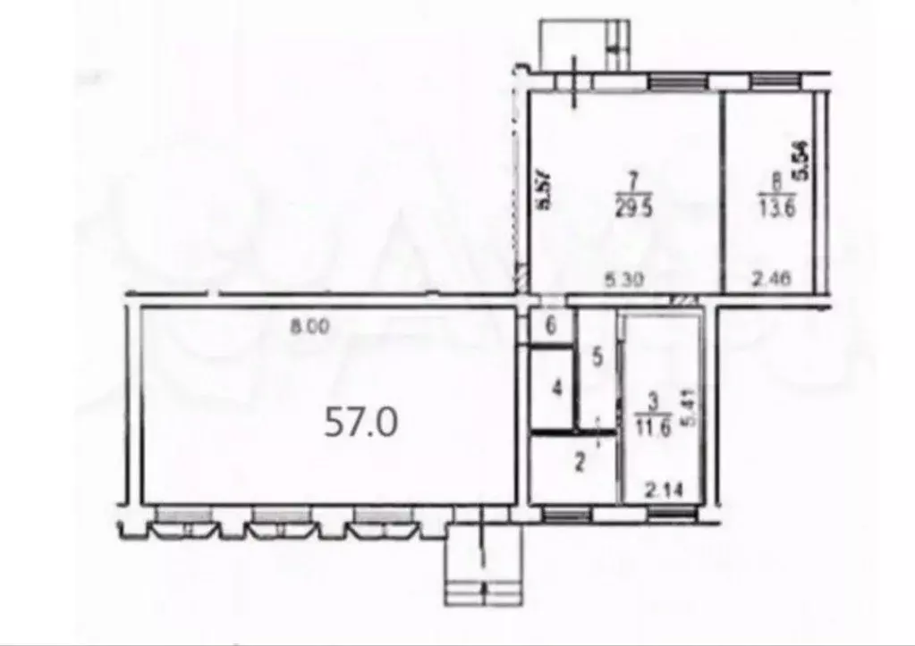 Помещение свободного назначения в Москва 3-я Владимирская ул., 16 (136 ... - Фото 1