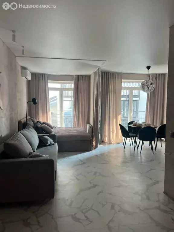 Квартира-студия: Зеленоградск, улица Гагарина, 57 (37.7 м) - Фото 2