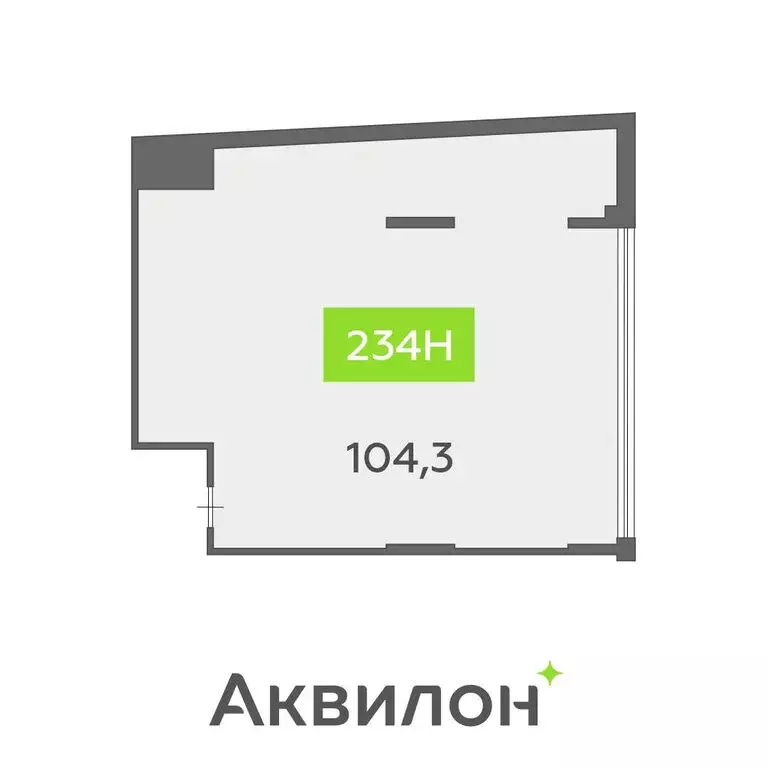 Офис (104.3 м) - Фото 1