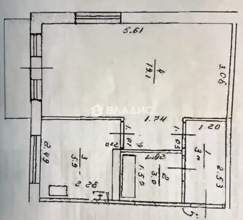 1-к кв. Башкортостан, Уфа Интернациональная ул., 181/1 (31.0 м) - Фото 2