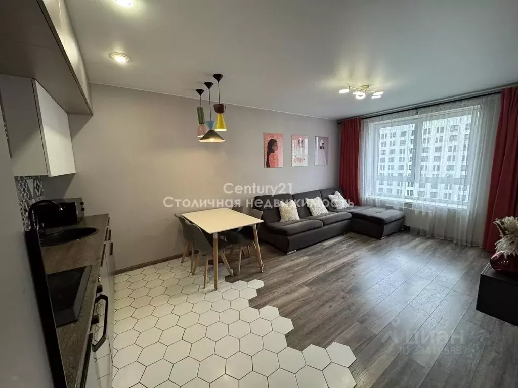 3-к кв. Москва ул. Саларьевская, 14к3 (63.8 м) - Фото 2