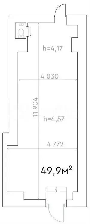 Продажа псн-торговой площади 49,9 м2, м. Курская в цао - Фото 0