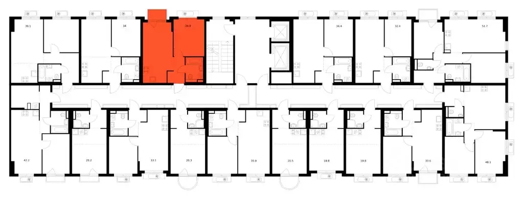 1-к кв. Московская область, Ленинский городской округ, Боброво пгт ... - Фото 2